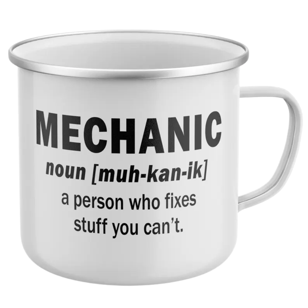 Mechanic Definition Printed Coffee Mug