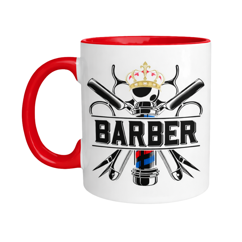 Barber Coffee Mug With Graphic Design