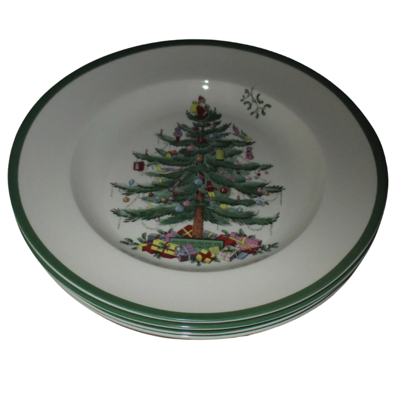 Christmas Tree Ceramic Plate-Mineral Mug