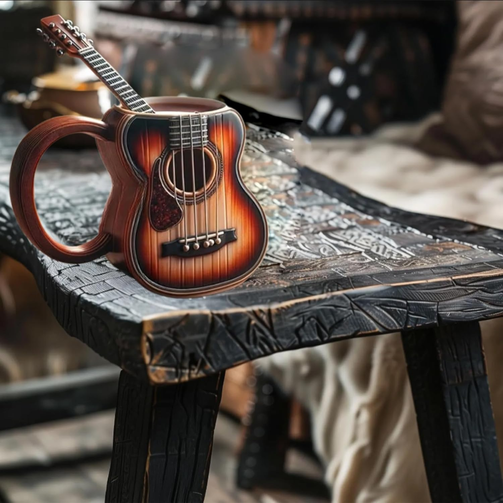 Drum Set Themed Printed Musician 11 Oz Coffee Mug