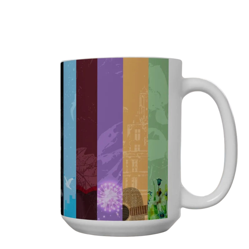 TS Inspired Eras Theme Ceramic Coffee Mug