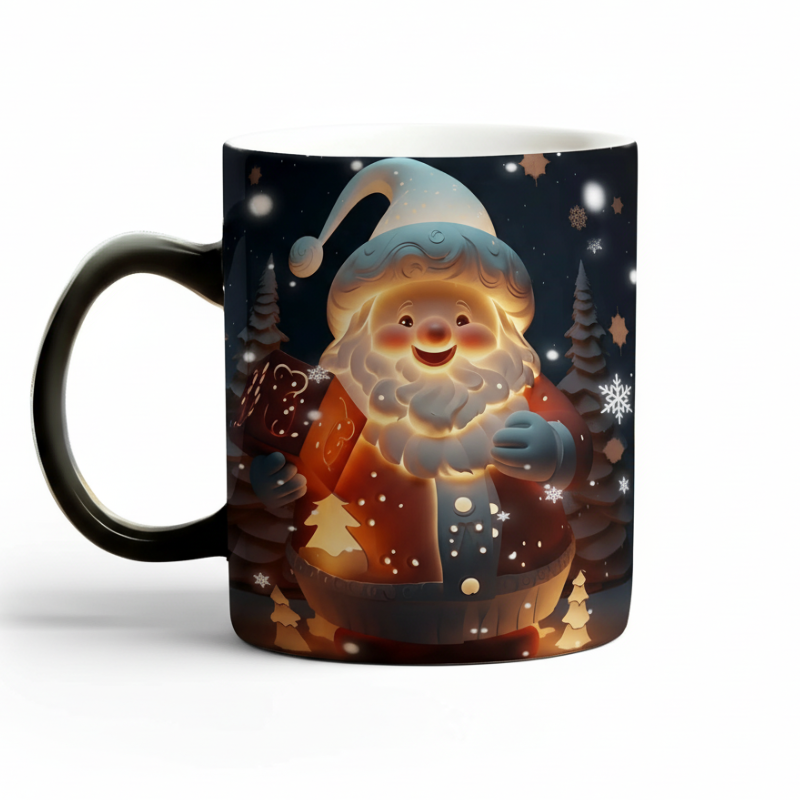 Christmas Themed Color Changing Ceramic Coffee Mug
