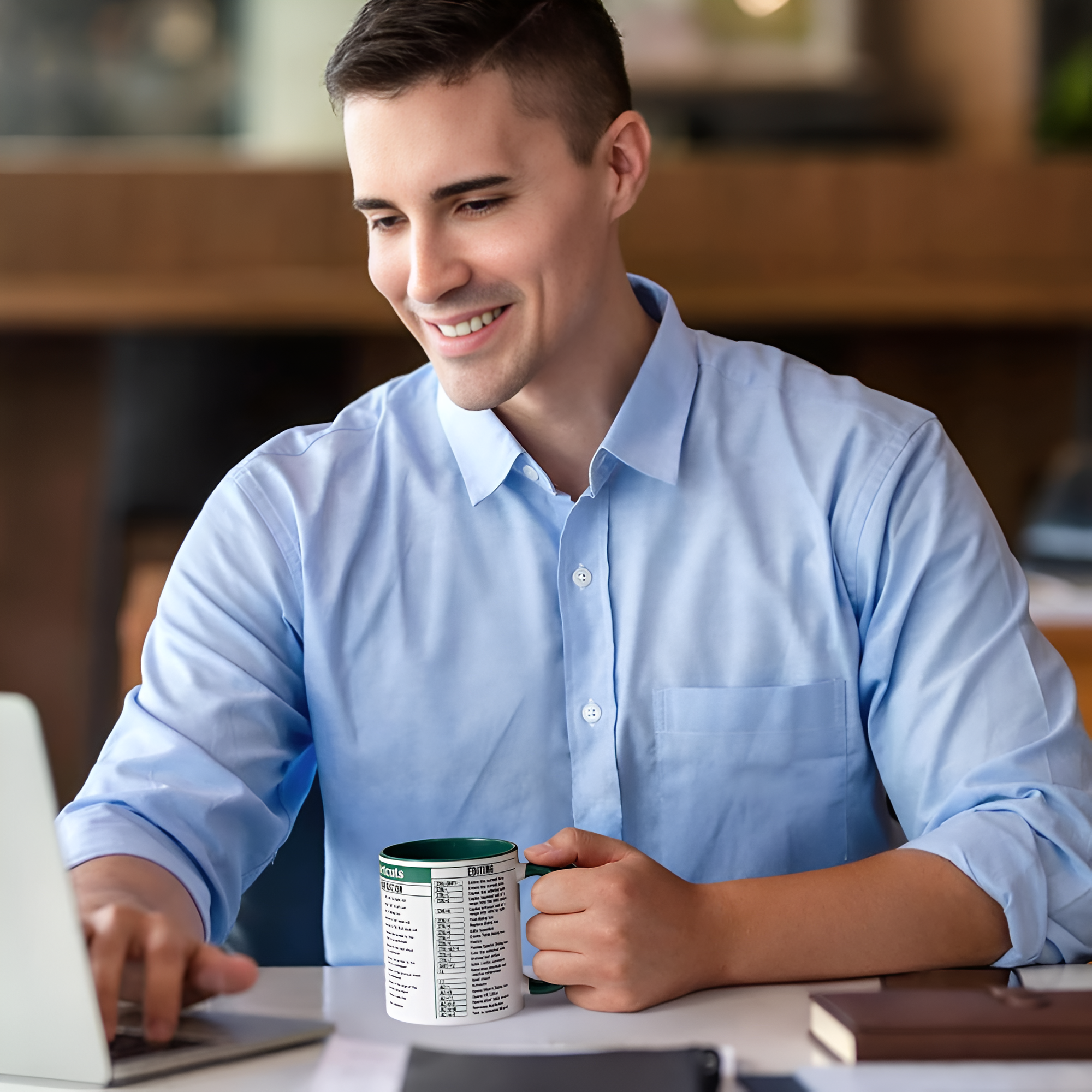 Funny Excel Cheat Sheet Coffee Mug For Accountant 