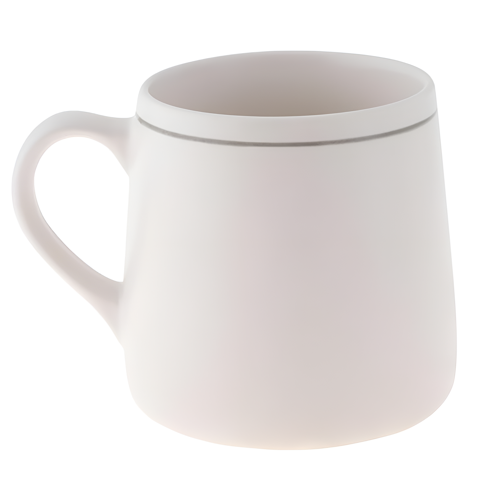 Winter Stoneware Mug With Seasonal Design