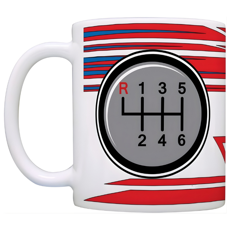 Piston Heartbeat Mechanic Printed Mug