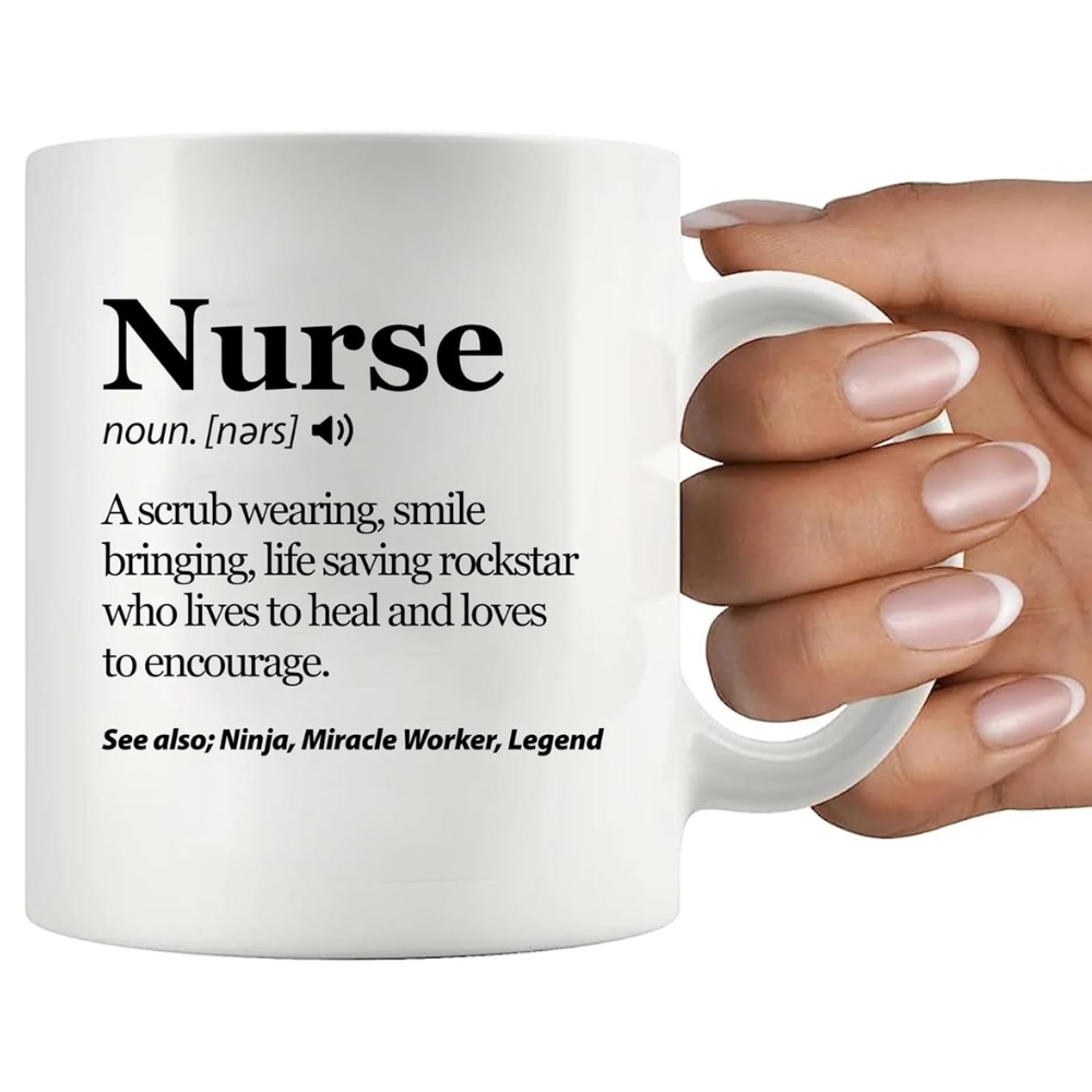 Nurse Mom Dad Husband Boyfriend Nursing Student Mug - Ceramic 11 oz