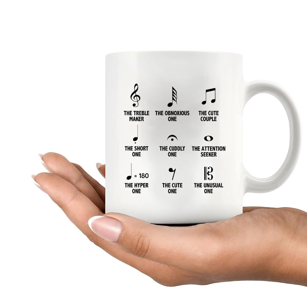 Musical Notes Symbol Definition Musicians Gifts Choir Director Member Pianist Music Teacher Student Piano