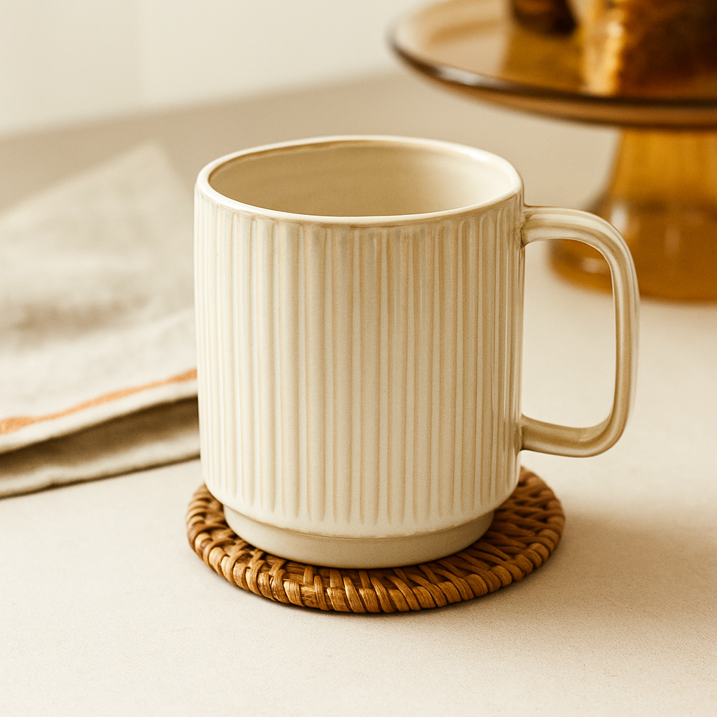 16oz Moira Ceramic Mug Cream-Mineral Mug