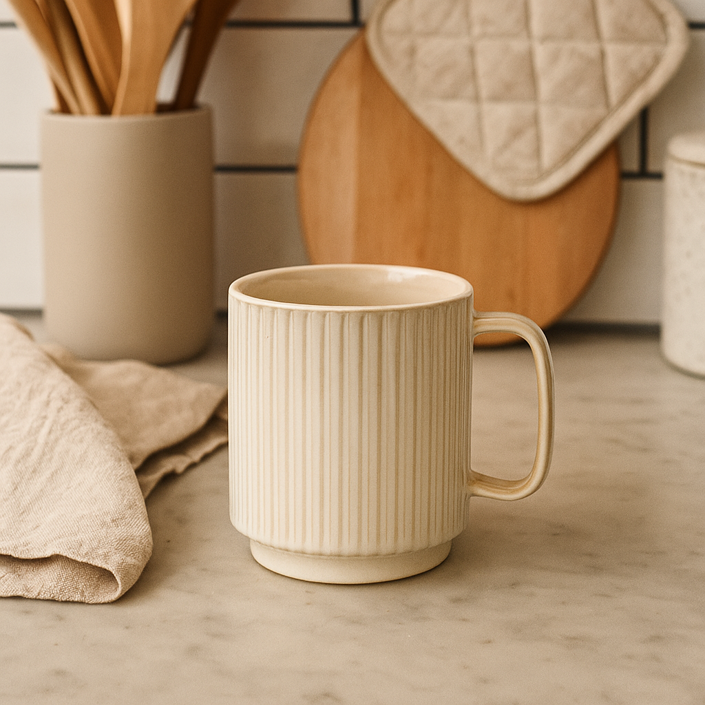 16oz Moira Ceramic Mug Cream-Mineral Mug