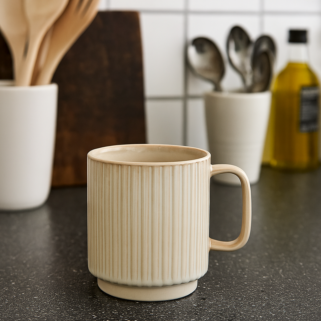 16oz Moira Ceramic Mug Cream-Mineral Mug