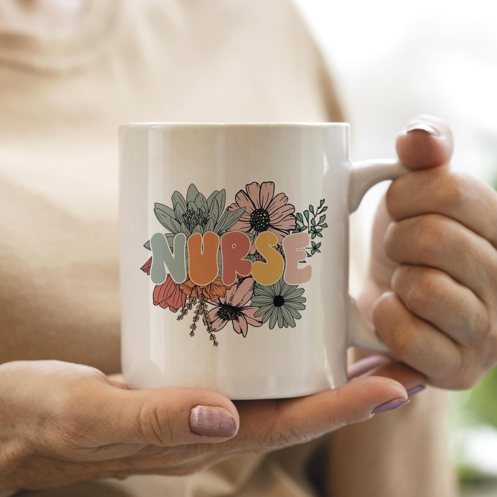 IWXYI Nurse Mug - 11 Ounce Coffee Mug Gift for Nurses