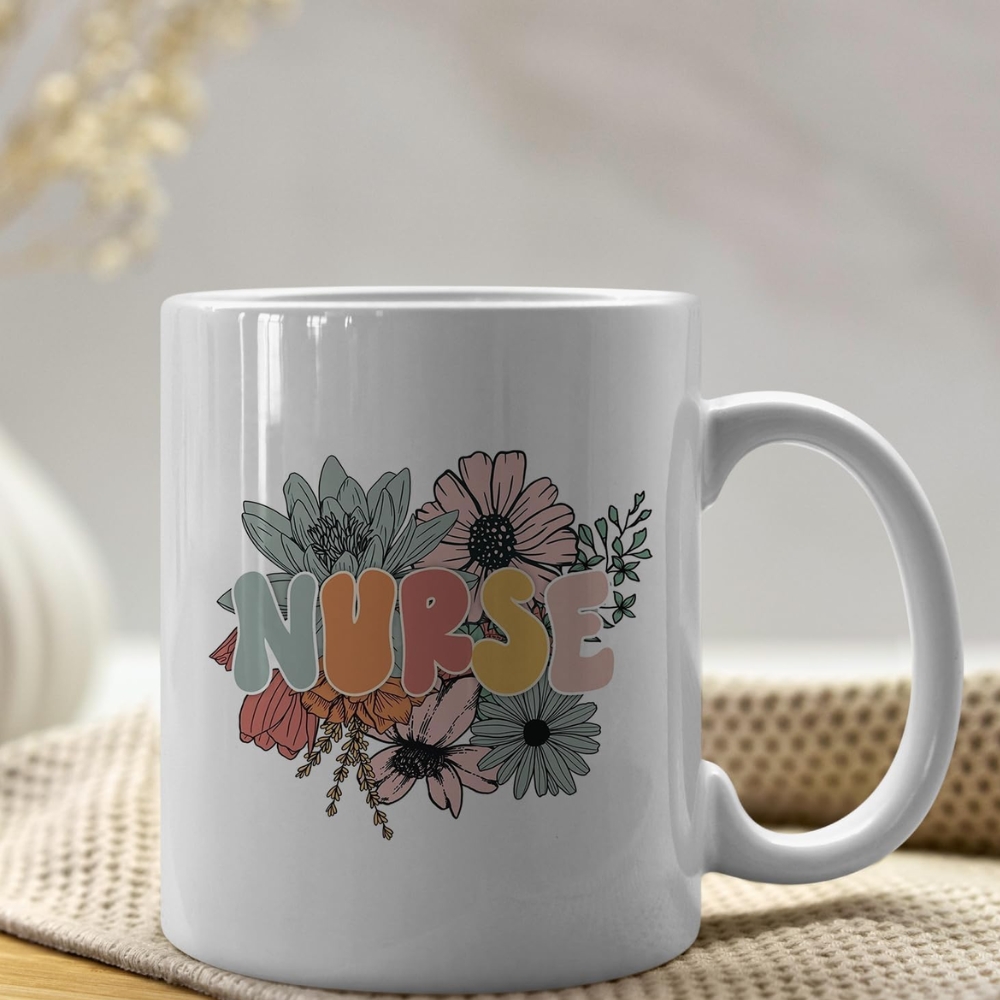 IWXYI Nurse Mug - 11 Ounce Coffee Mug Gift for Nurses