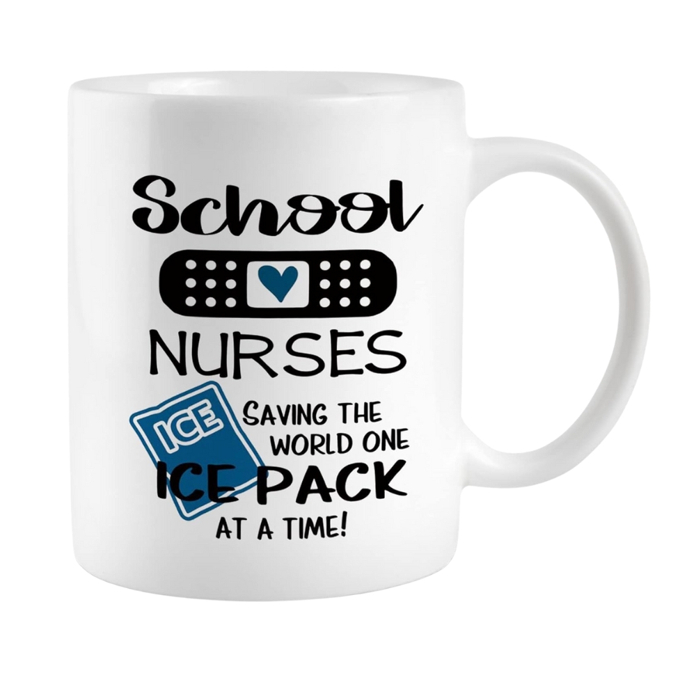 The World One Ice Pack At A Time 11 Ounces Ceramic Mug Cup