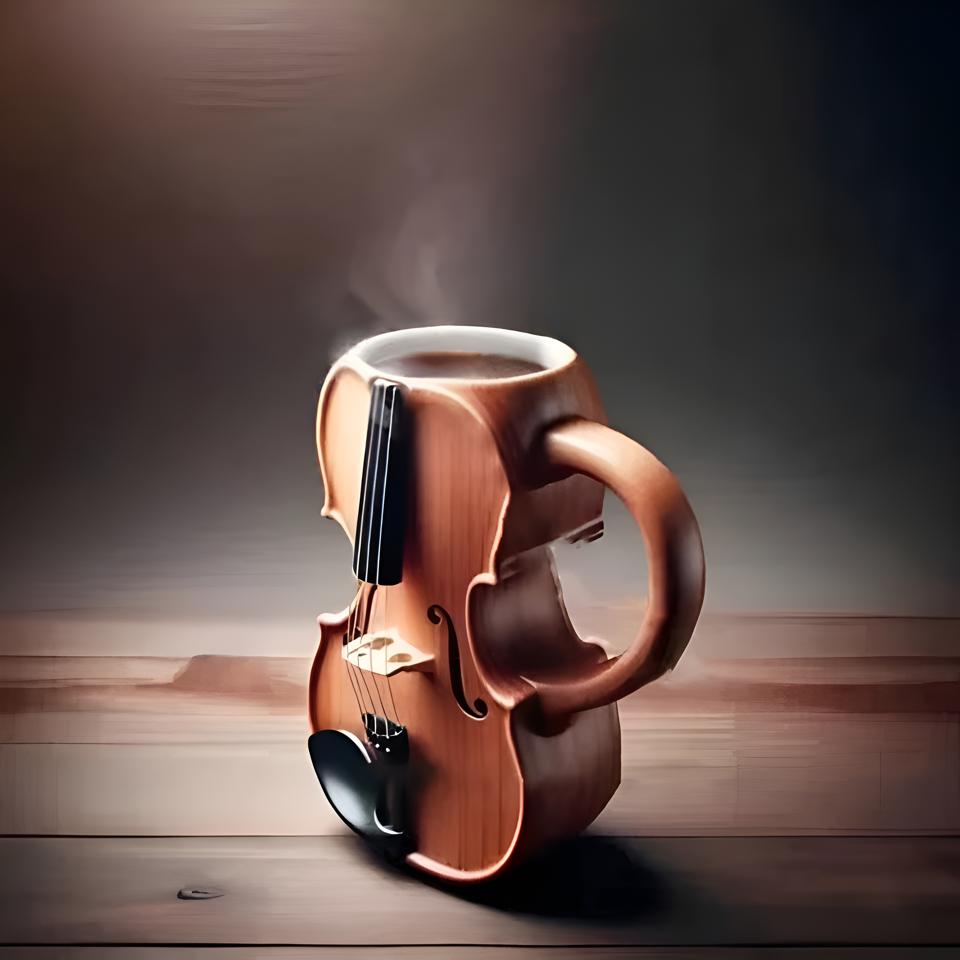 Novelty Music Instrument Themed Musician Coffee Mug