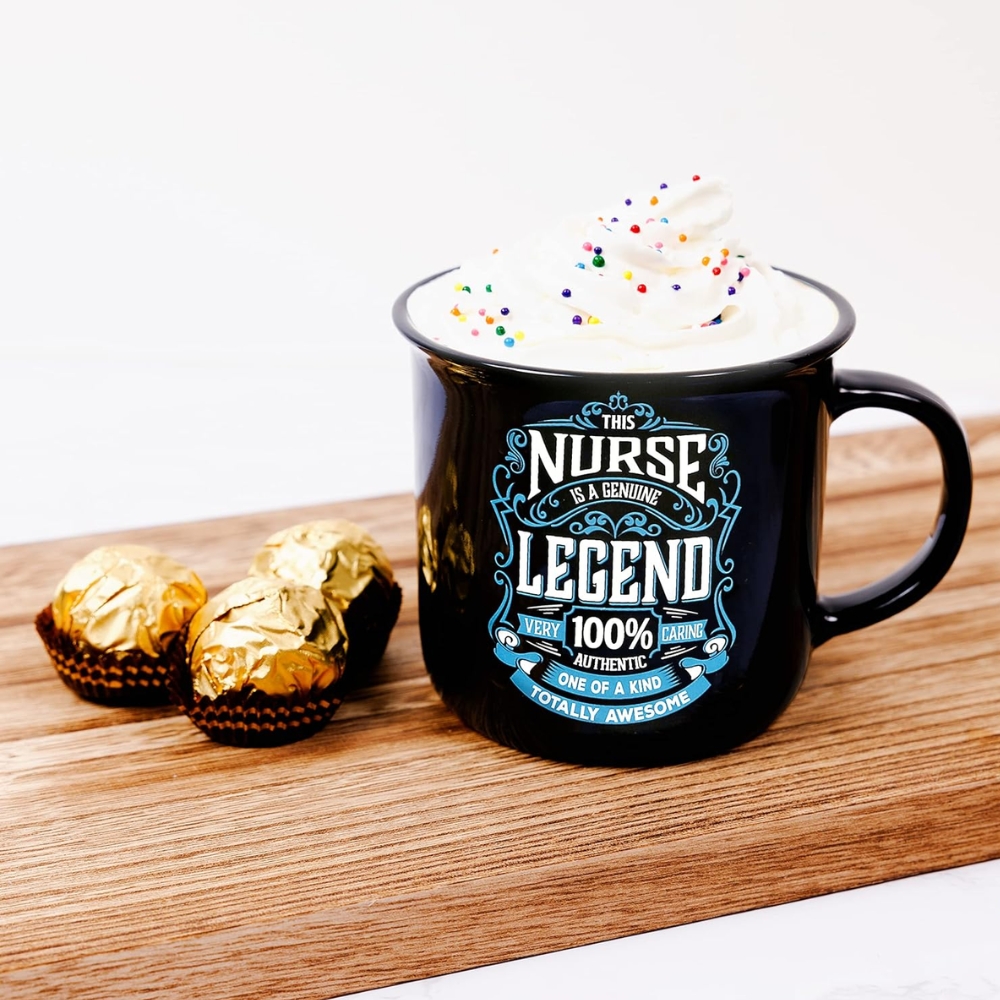 Nurse Genuine Legend - Ceramic 13-ounce Campfire Mug