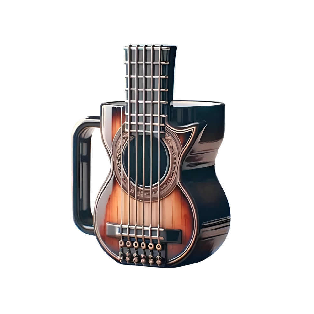 Novelty Music Instrument Themed Musician Coffee Mug