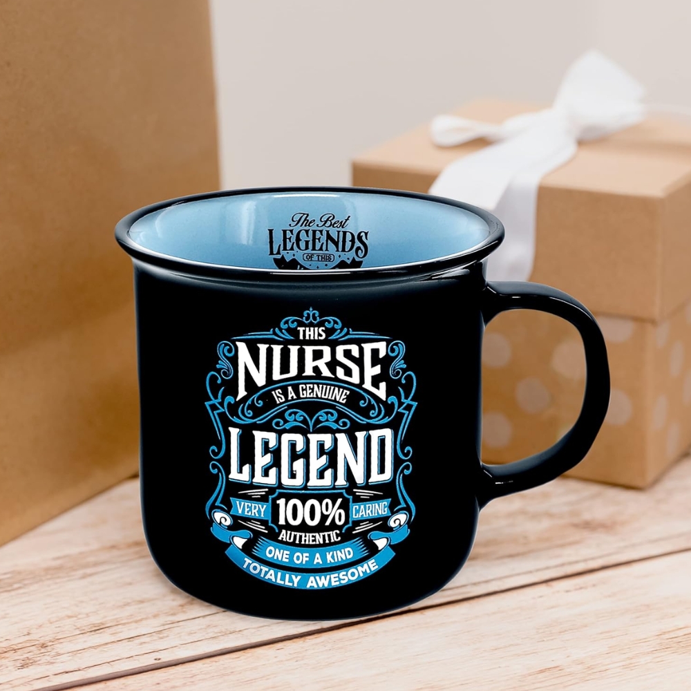 Nurse Genuine Legend - Ceramic 13-ounce Campfire Mug