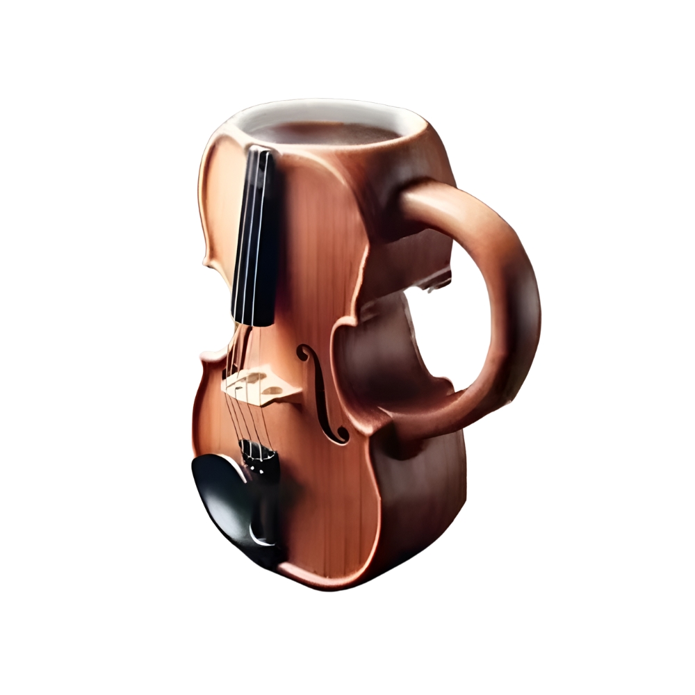 Novelty Music Instrument Themed Musician Coffee Mug