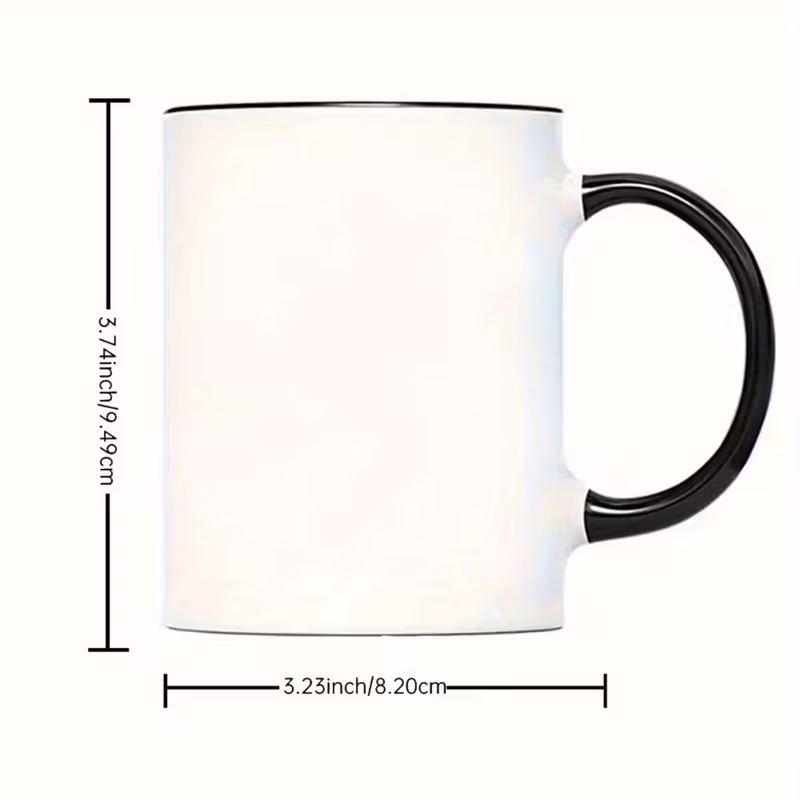 1pc 11oz graphic coffee mug funny stepdad gift reusable round mug for hot cold beverages machine washable ideal for christmas new year adult use 2