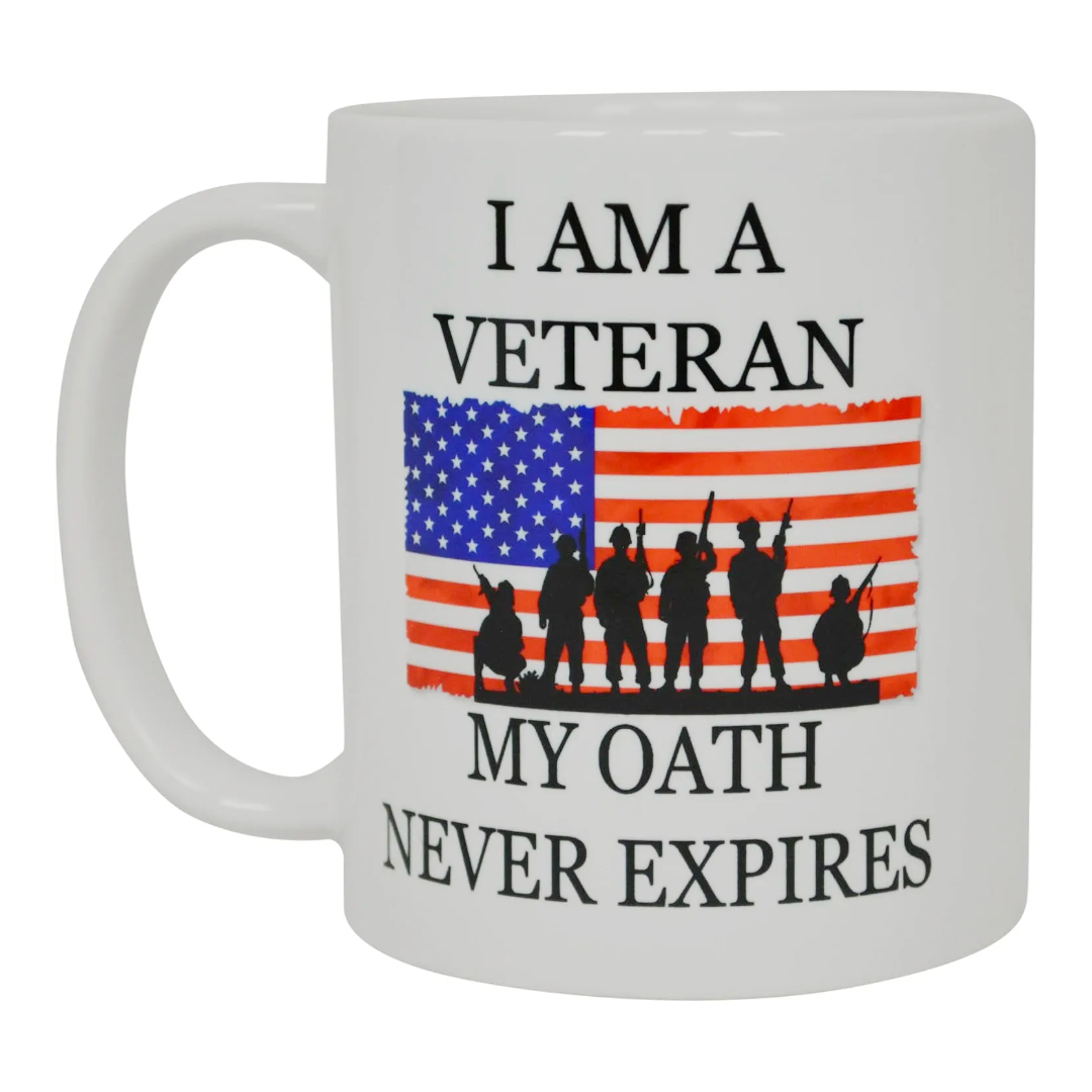 USA Flag American I Am A My Oath Never Expires 