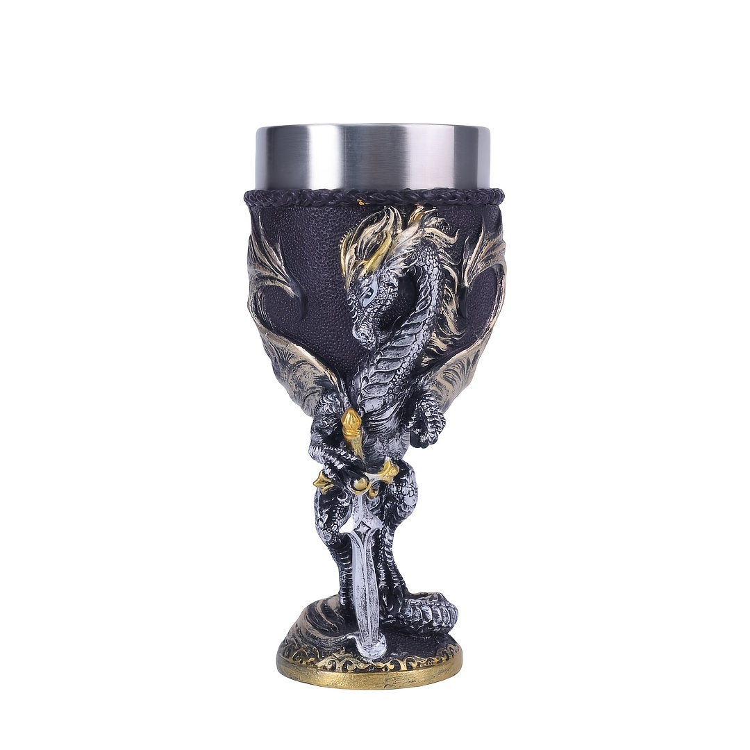 Medieval Dragon Wine Cup 7oz