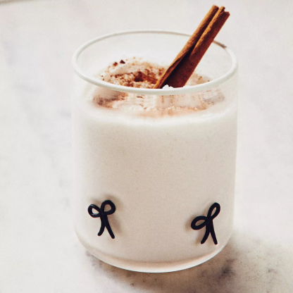 Embossed Glass Tumbler-Mineral Mug