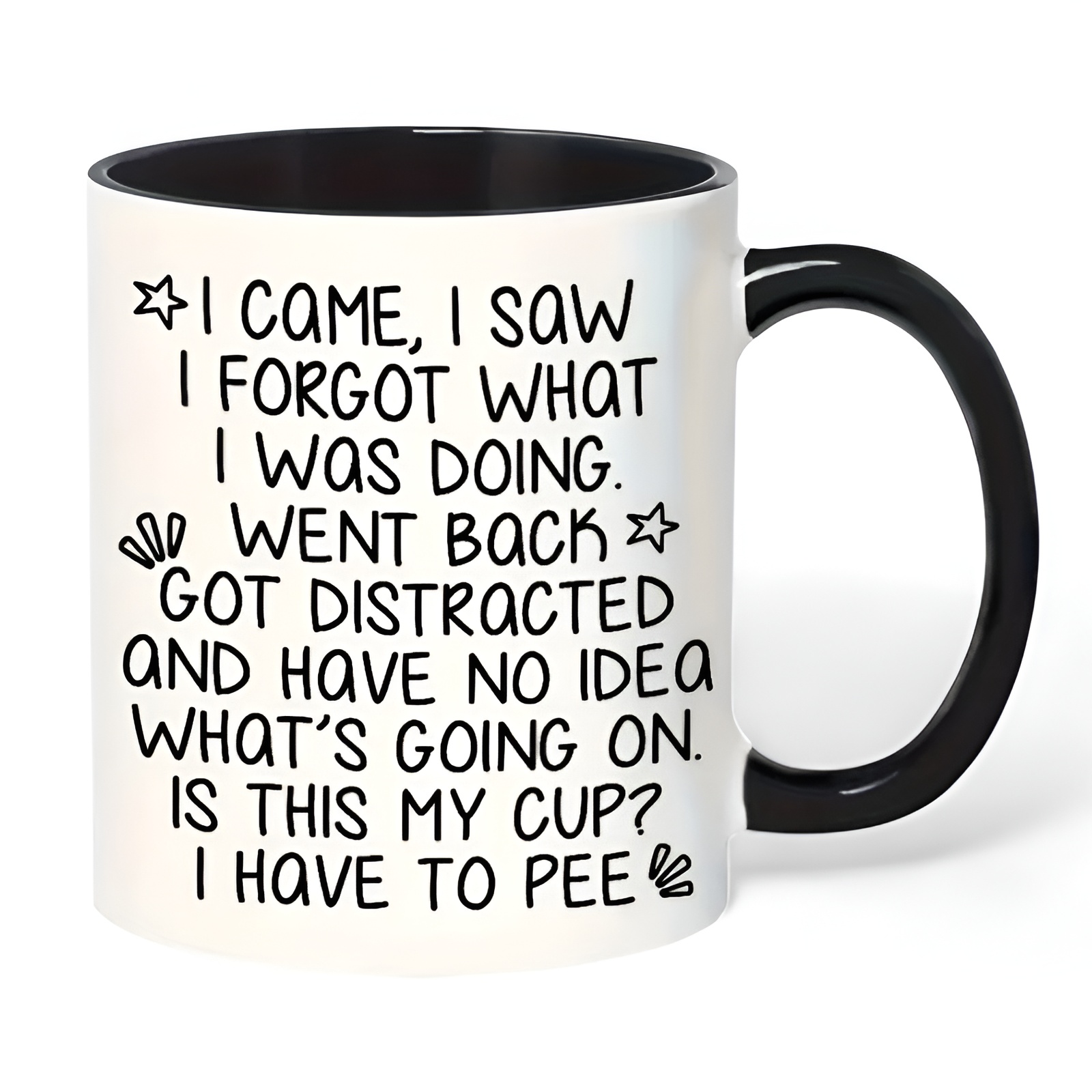 Funny Quote Ceramic Coffee Mug For Home Use