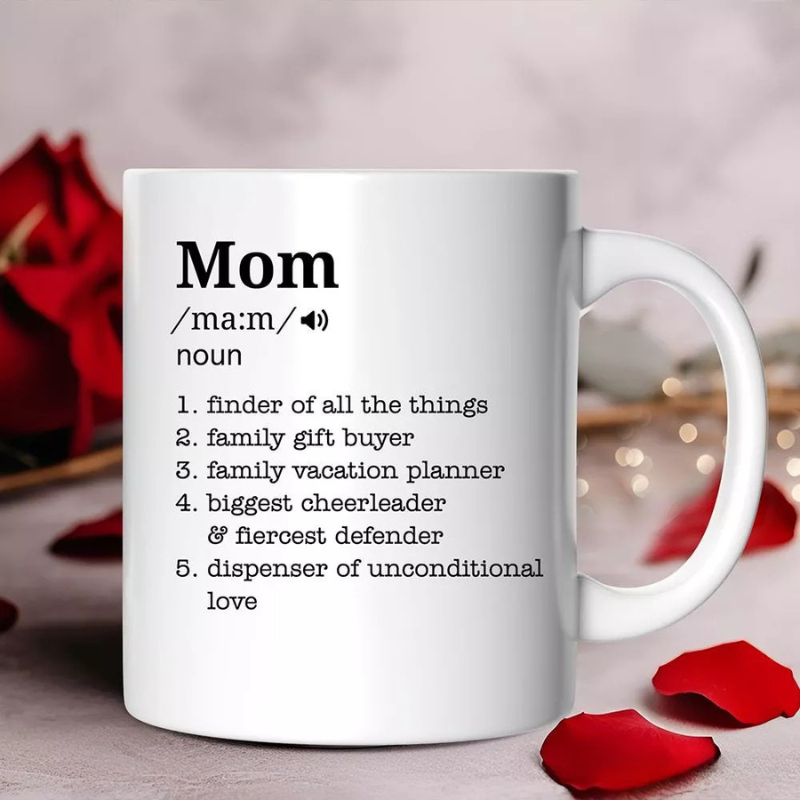 Funny Mom Definition Coffee Mug For Mothers Day And Everyday Use