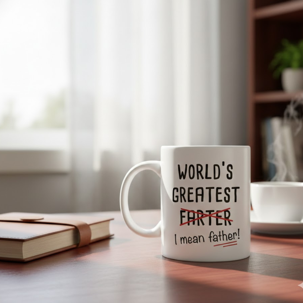 11 oz Ceramic Funny Best Dad Coffee Mug Novelty Drinkware