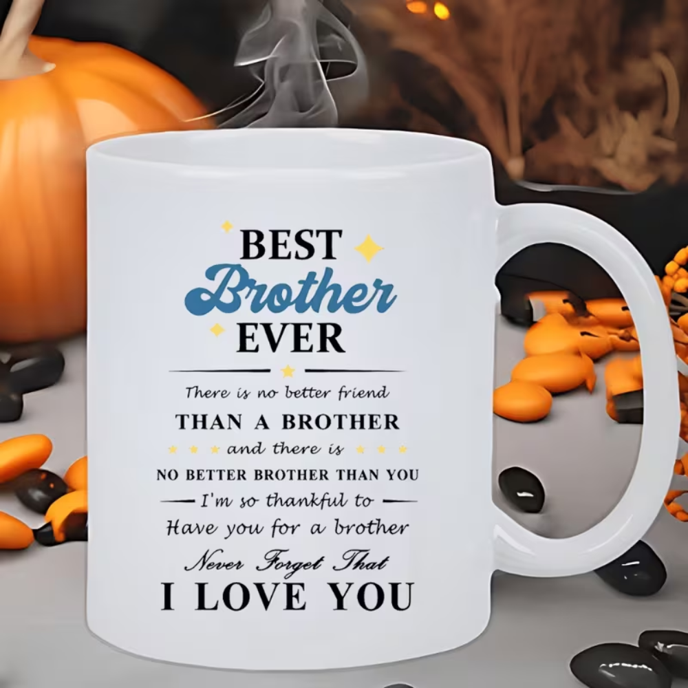 Best Brother Ever Insulated Ceramic Coffee Mug 