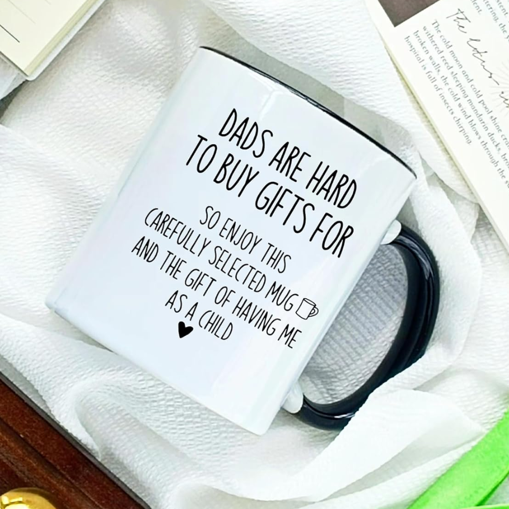 Ceramic Best Dad Ever Coffee Mug Gift Drinkware