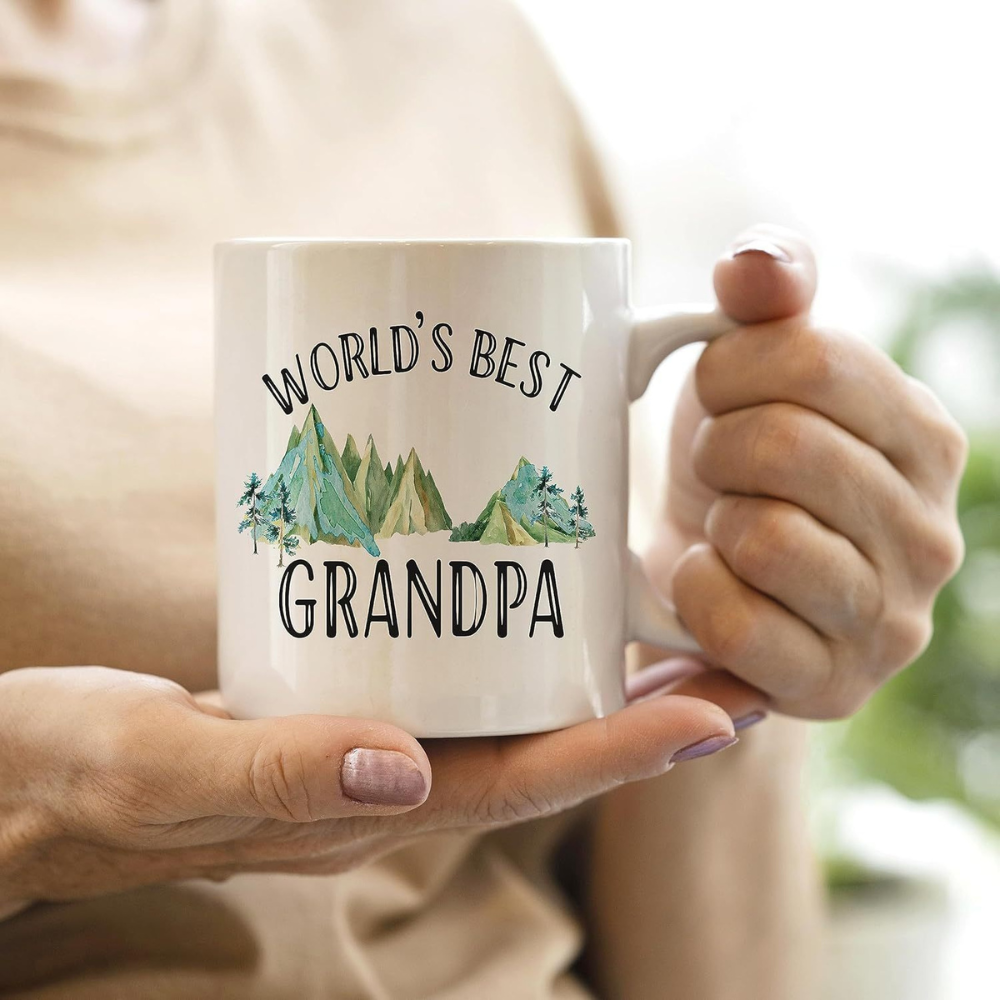 World's Best Grandpa Ceramic Coffee Mug