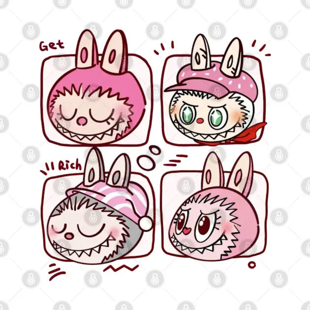 Labubu Doll Mug-Mineral Mug
