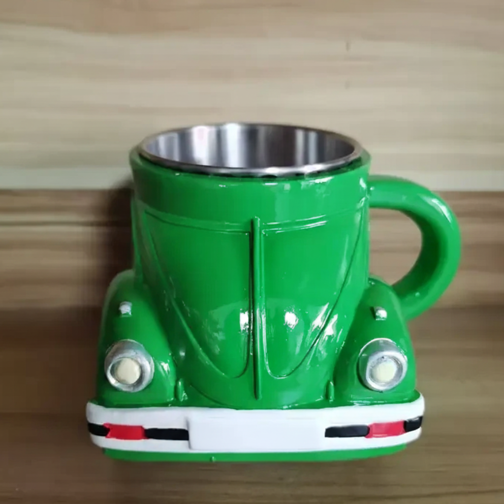 Charming Beetle Car Stainless Steel Coffee Mug