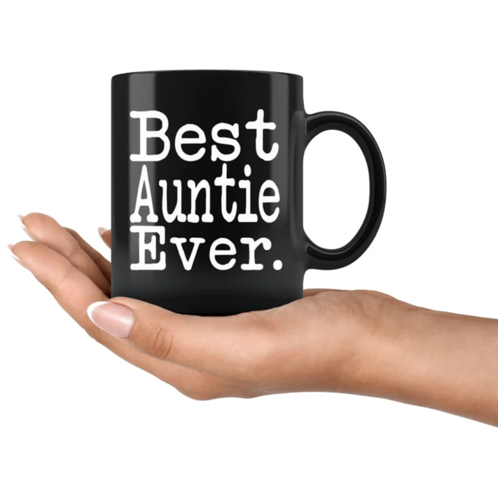 Best Auntie Ever Gift Unique Auntie Mug