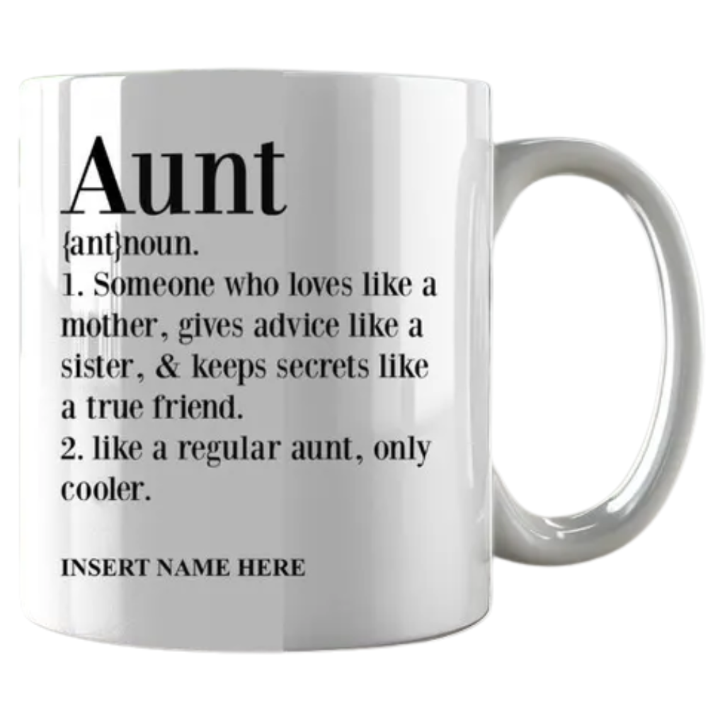 Aunt Definition Mug