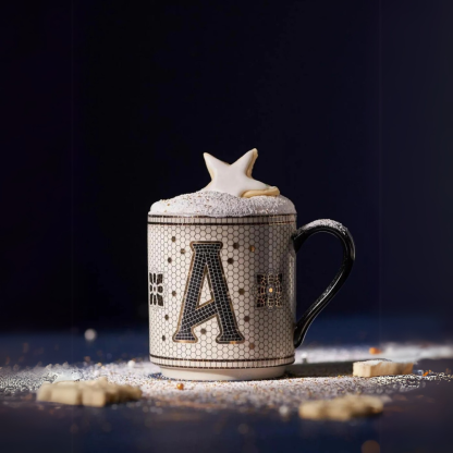 Personalized Alphabet Monogram Mug-Mineral Mug