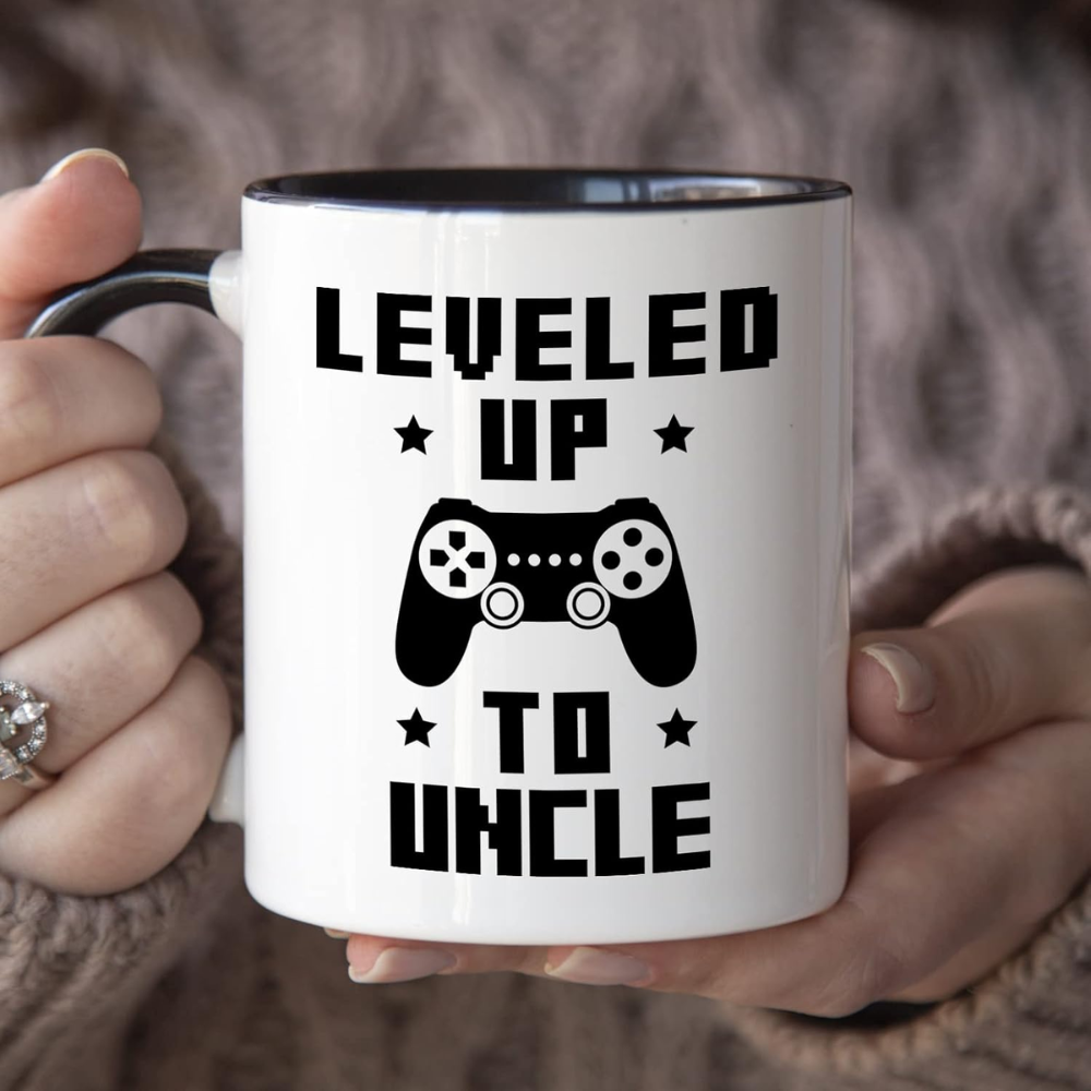 11 oz Ceramic First Time Uncle Announcement Coffee Mug