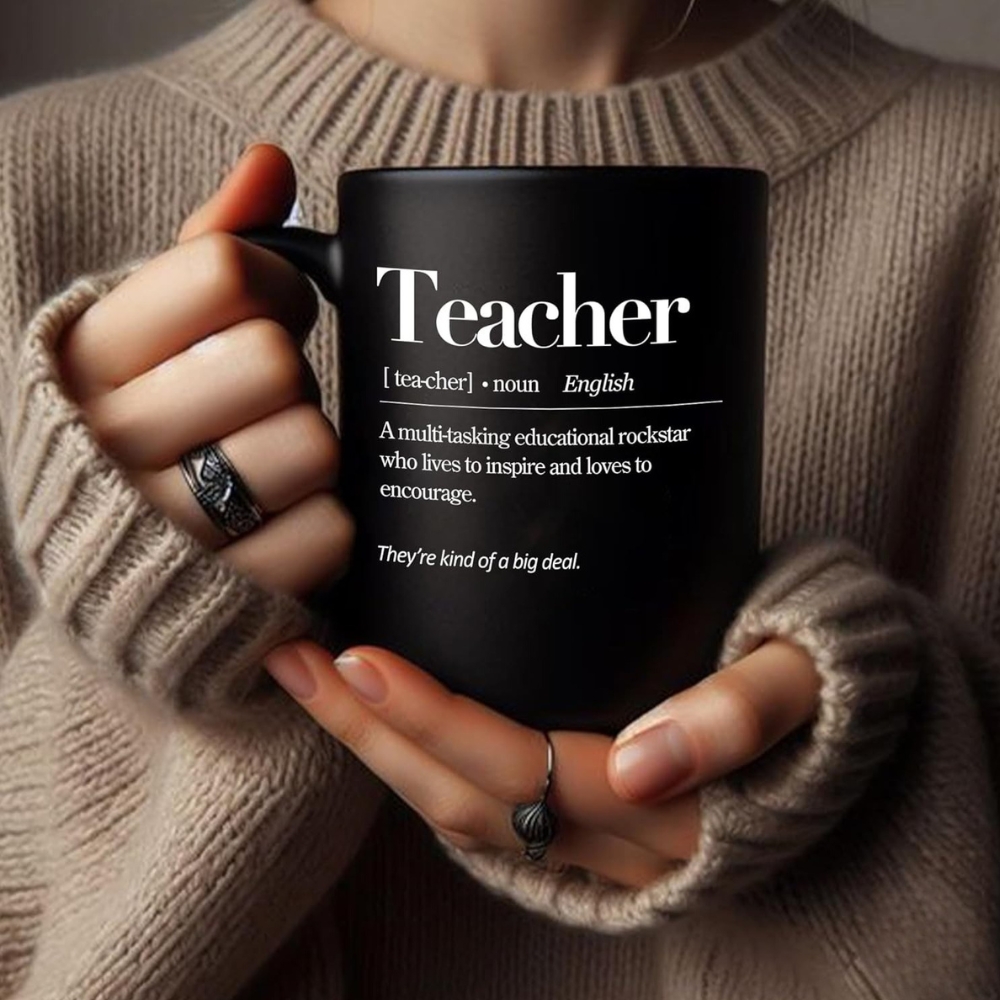 Teacher Definition Mug Teacher Gifts Appreciation Gifts from Students