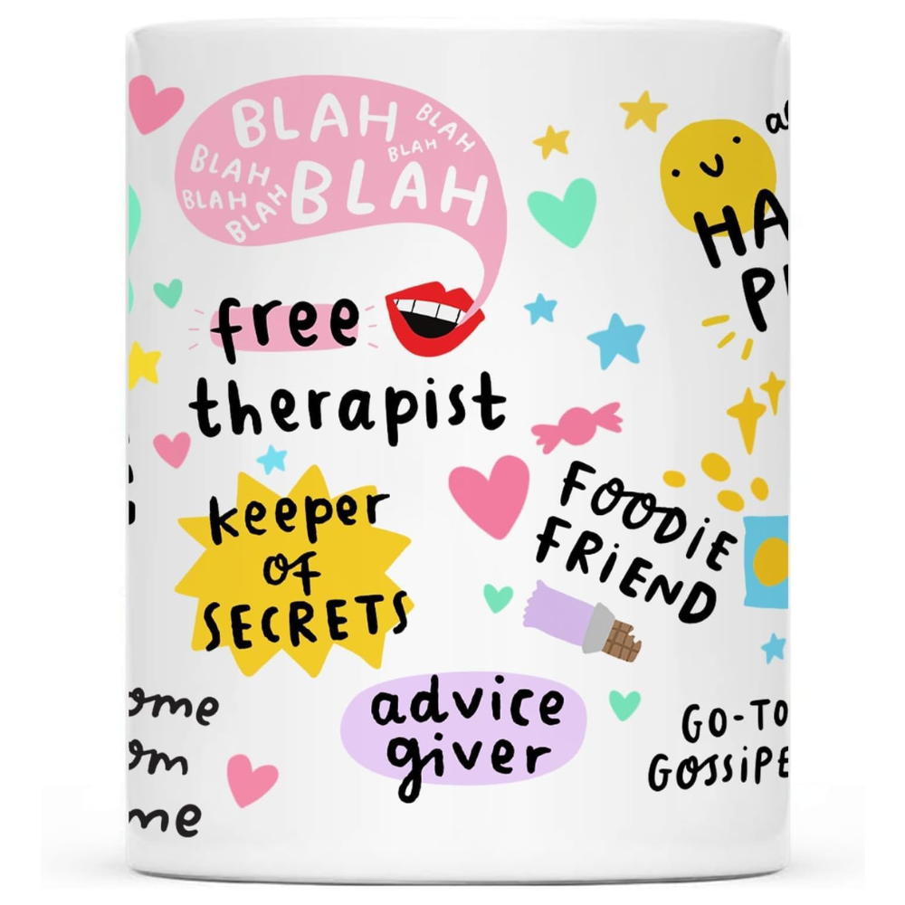 Gossby Bestie Coffee Mug - Best Friend Gift For Women