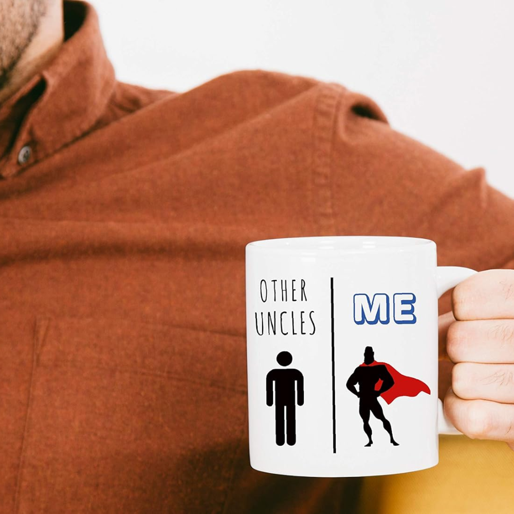 Ceramic Funny My Uncle vs Other Uncles Coffee Mug Novelty Drinkware