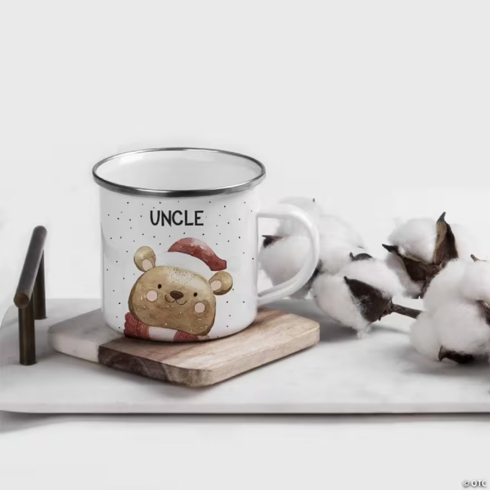 Ceramic Uncle Campfire Bear Coffee Mug Drinkware