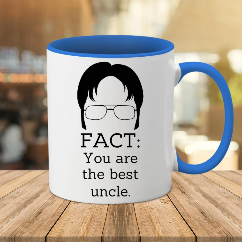 Ceramic Funny Uncle Facts Coffee Mug Novelty Drinkware