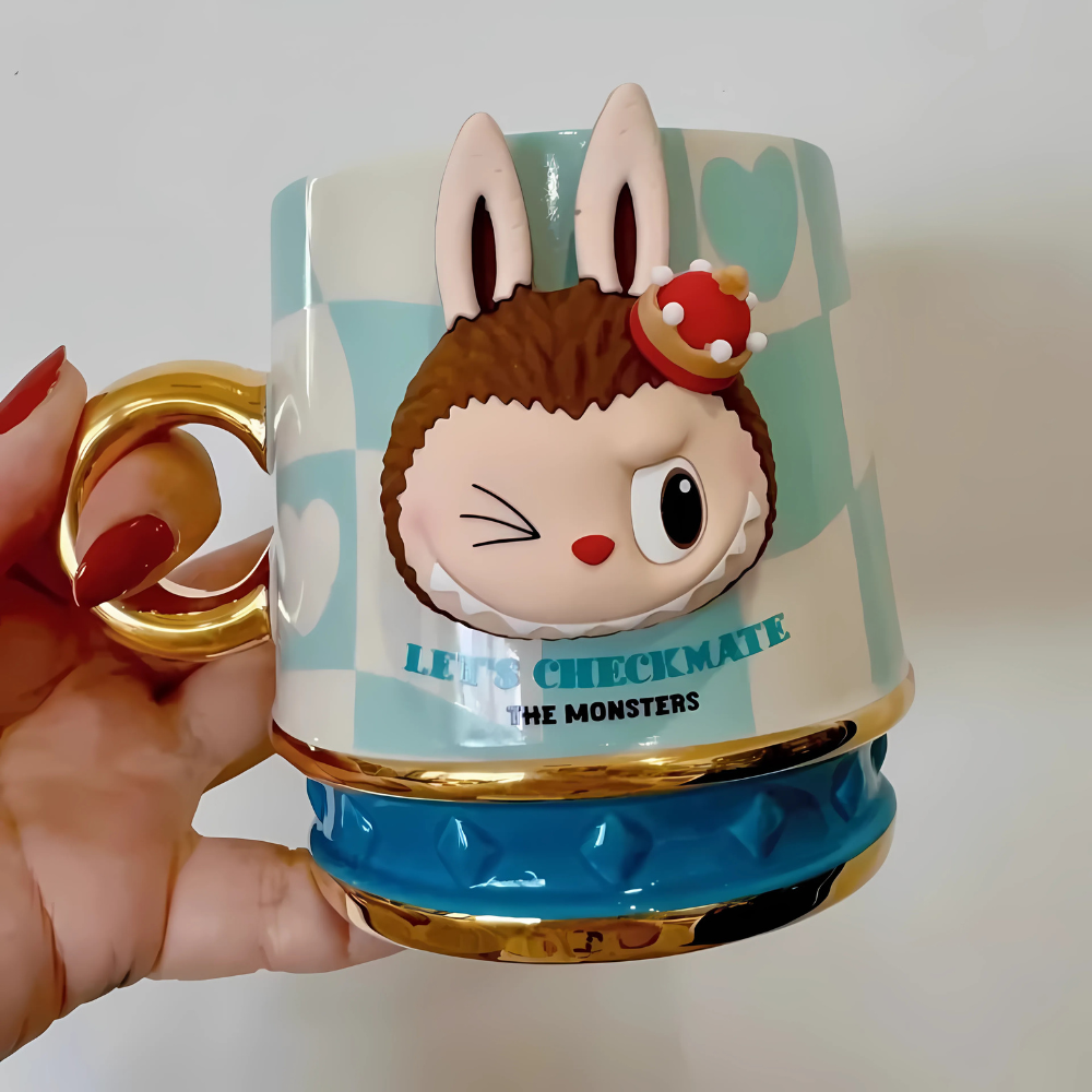 Labubu Checkmate Designer Mug-Mineral Mug