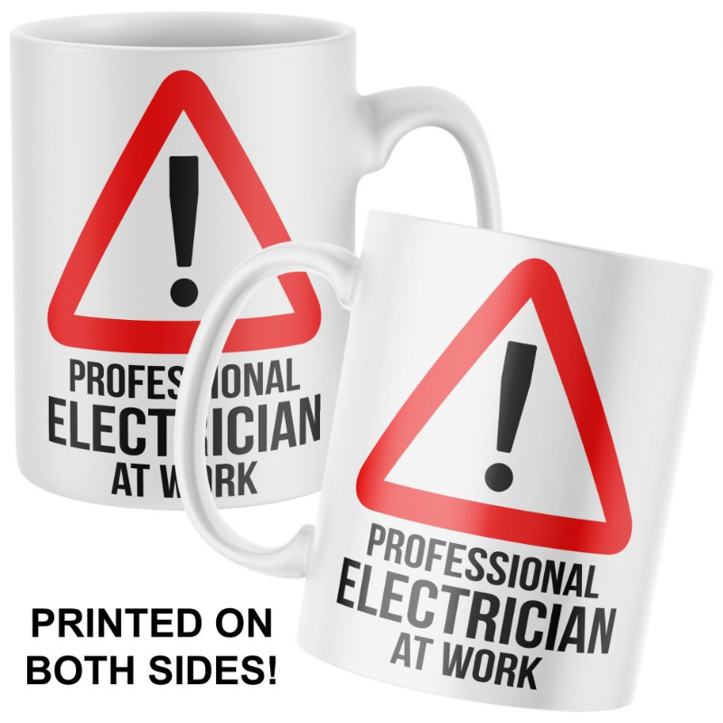 11oz Professional Electrician Mug Mens
