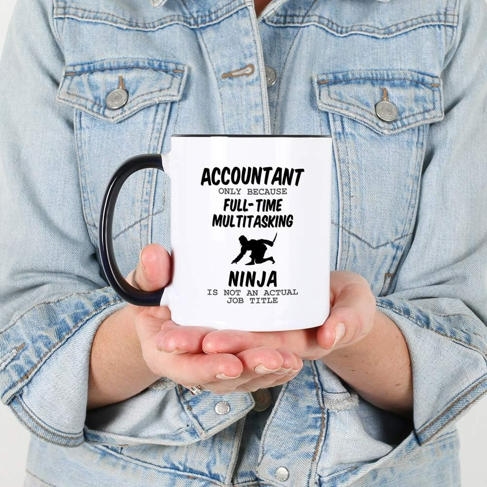 Full Time Multitasking Ninja Printed Mug