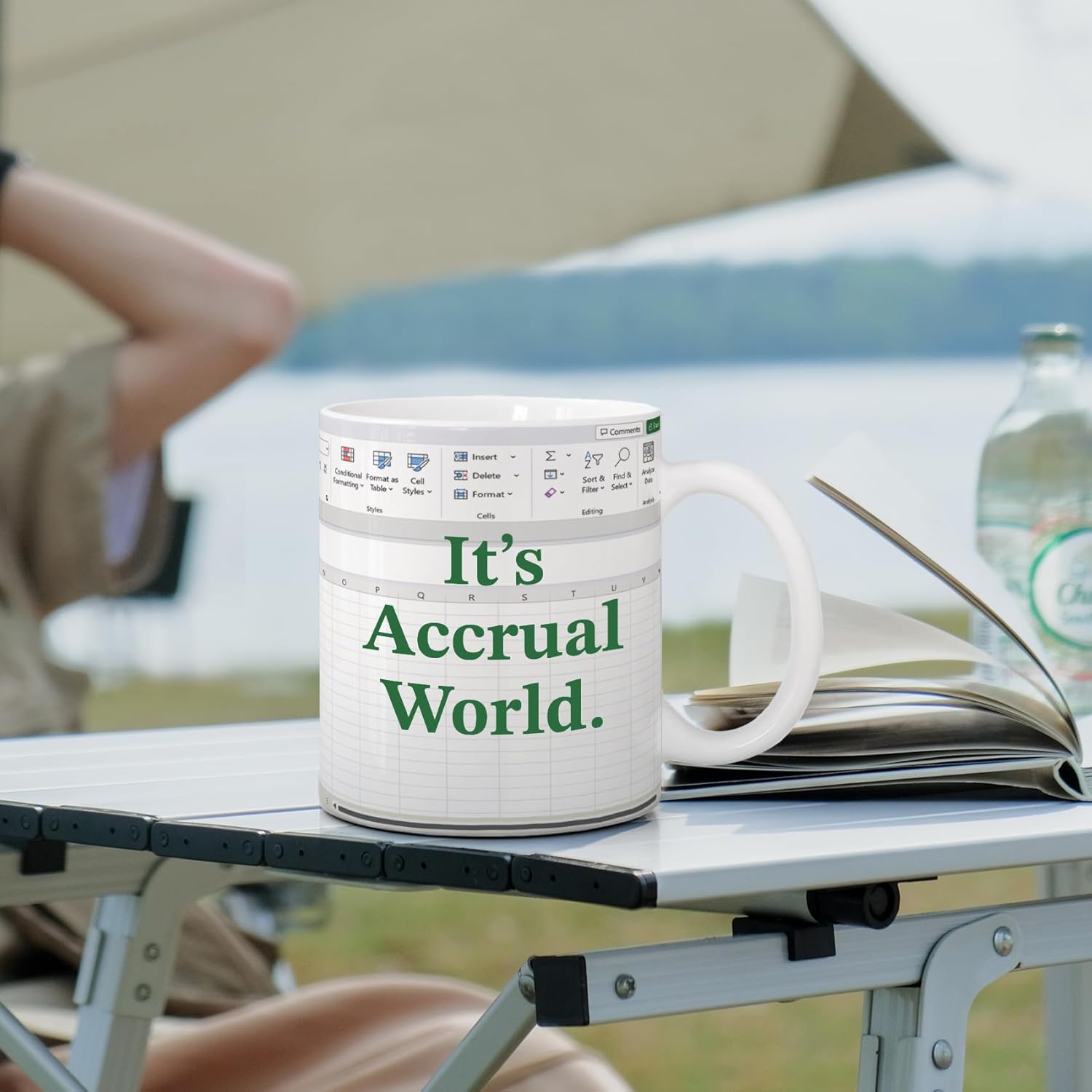 Funny Accountant Coffee Mug Its Accrual World Theme