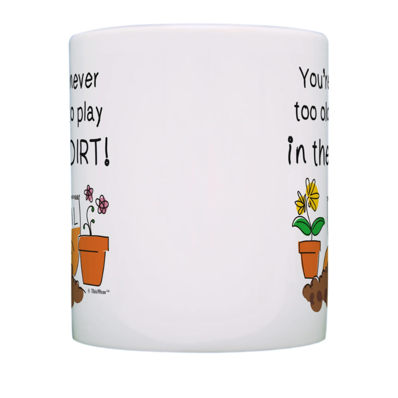 Adults Garden Themed Gifts 2 Pack 15oz Coffee Mugs