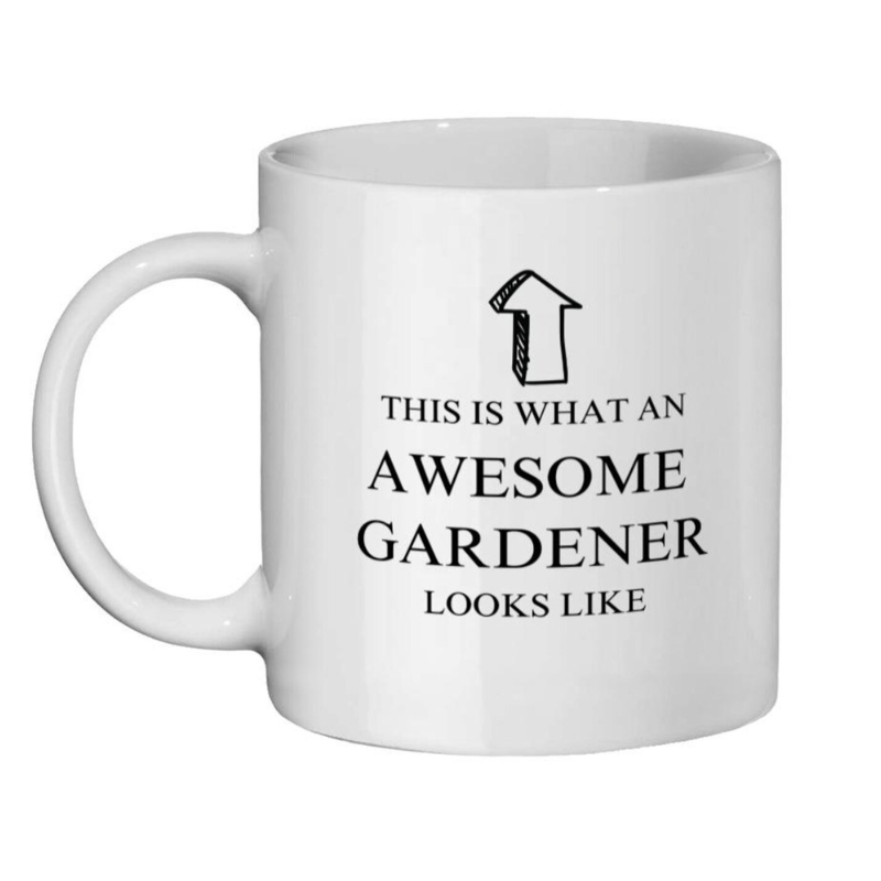 This is what an Awesome Gardener looks like ceramic mug