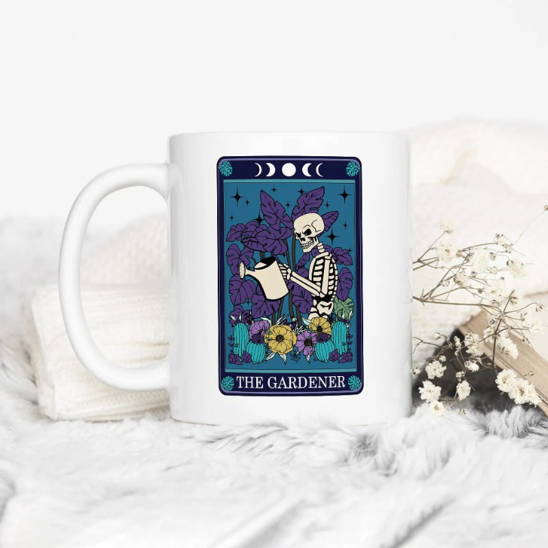 The Gardener Tarot Card Mug